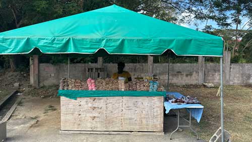 Shorty Sweet Station featuring local delicacies and sweets
